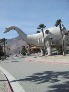 Dinosaur Park   I-10 at Cabazon, Ca.