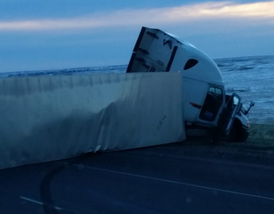 Bad Day for This Trucker